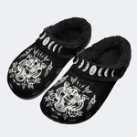 Unisex Tiger Print - Fur Lined Slippers/Sandals