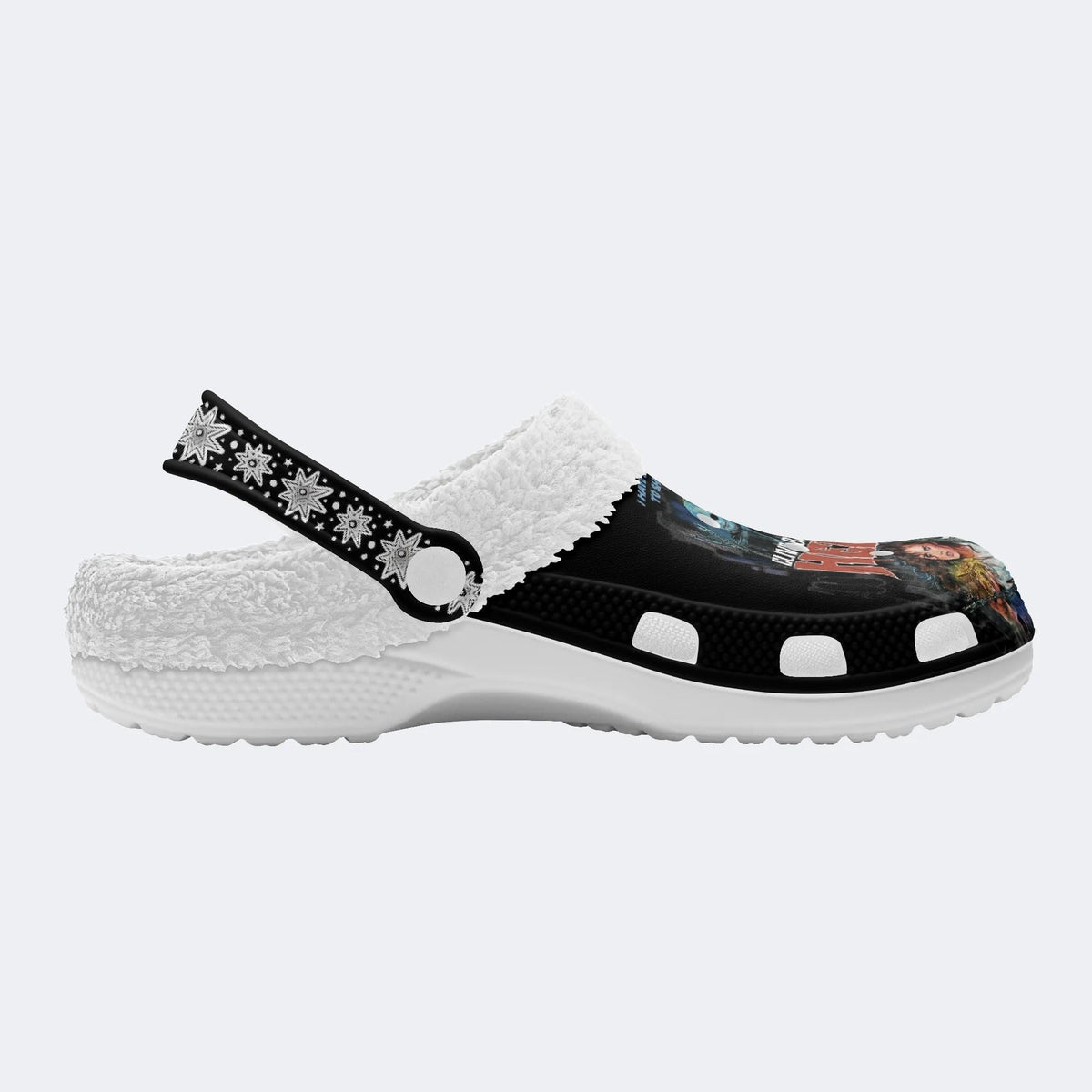 We Have Such Sights To Show You - Fur Lined Slippers/Sandals