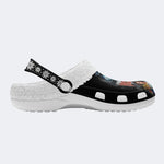 We Have Such Sights To Show You - Fur Lined Slippers/Sandals