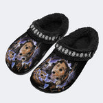 Demons to Some - Fur Lined Slippers/Sandals