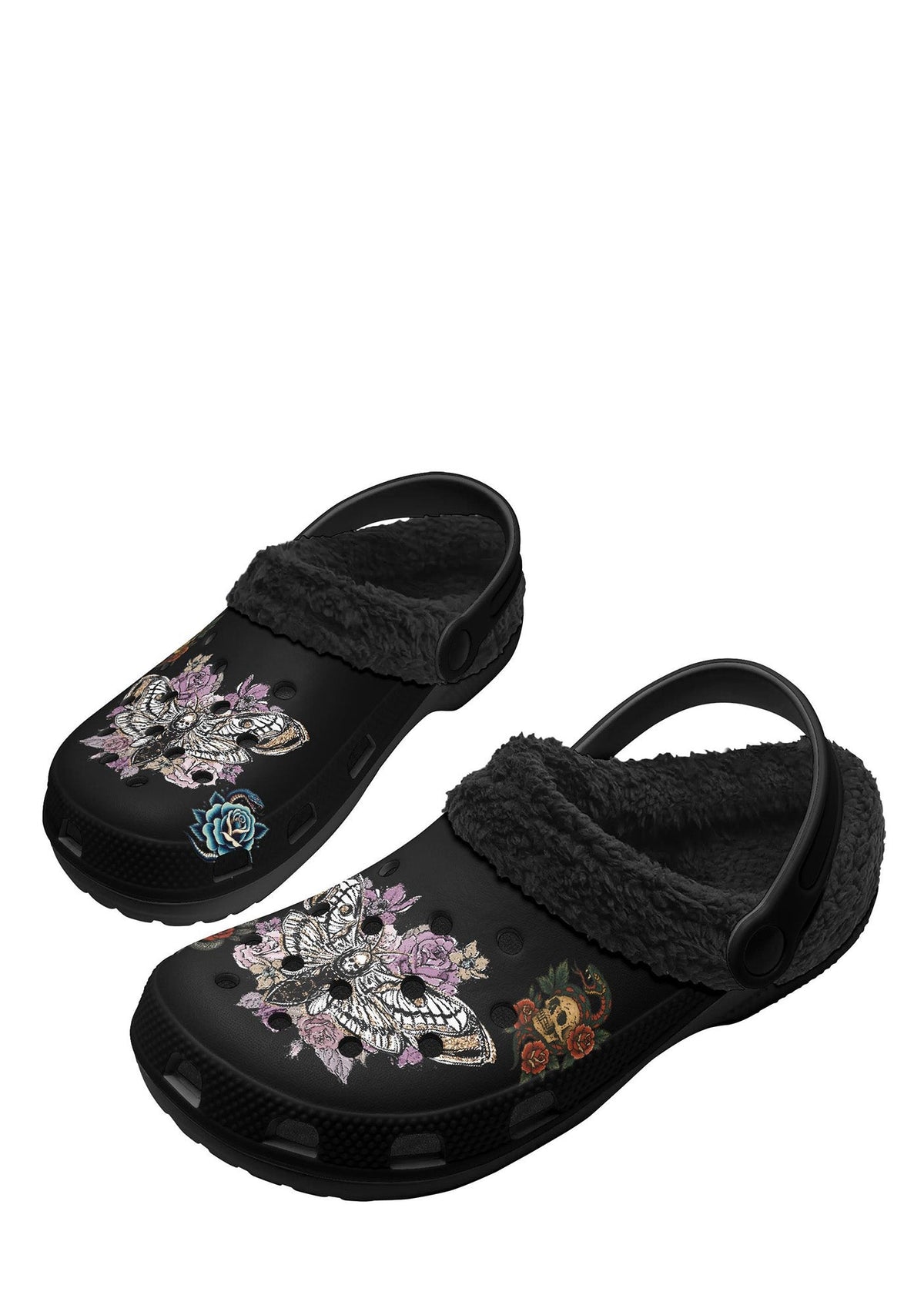 Requiem Bloom Fuzzy Slippers