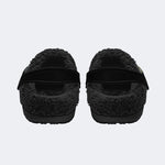 City of the Living Dead Print - Fur Lined Slippers/Sandals