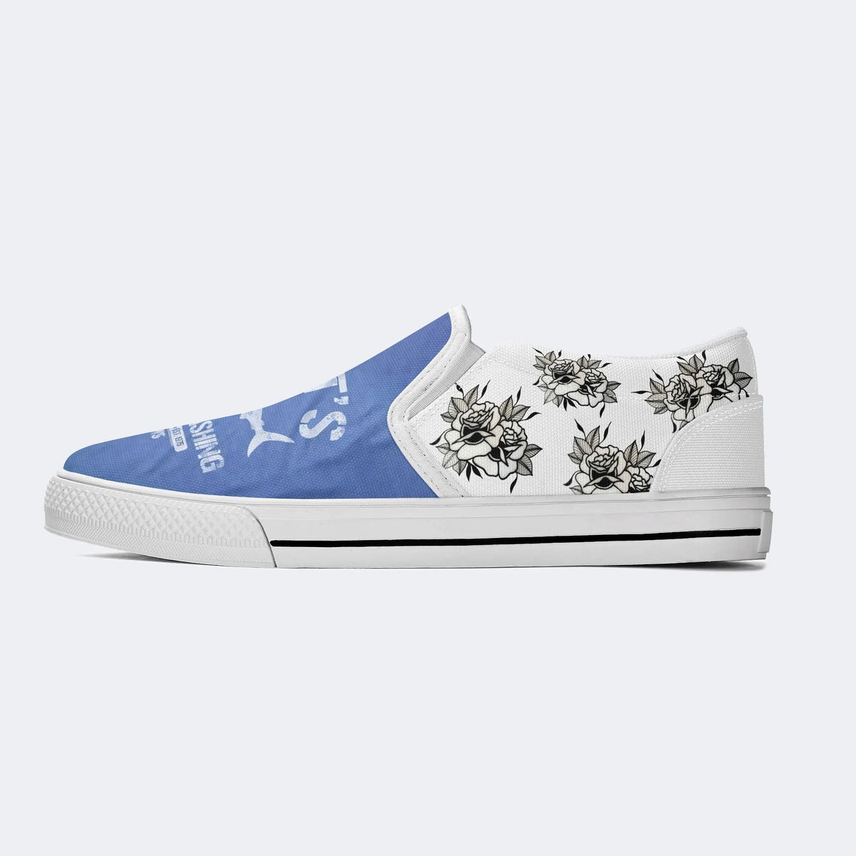 Quint's Shark Fishing Jaws Retro - Slip On Shoes