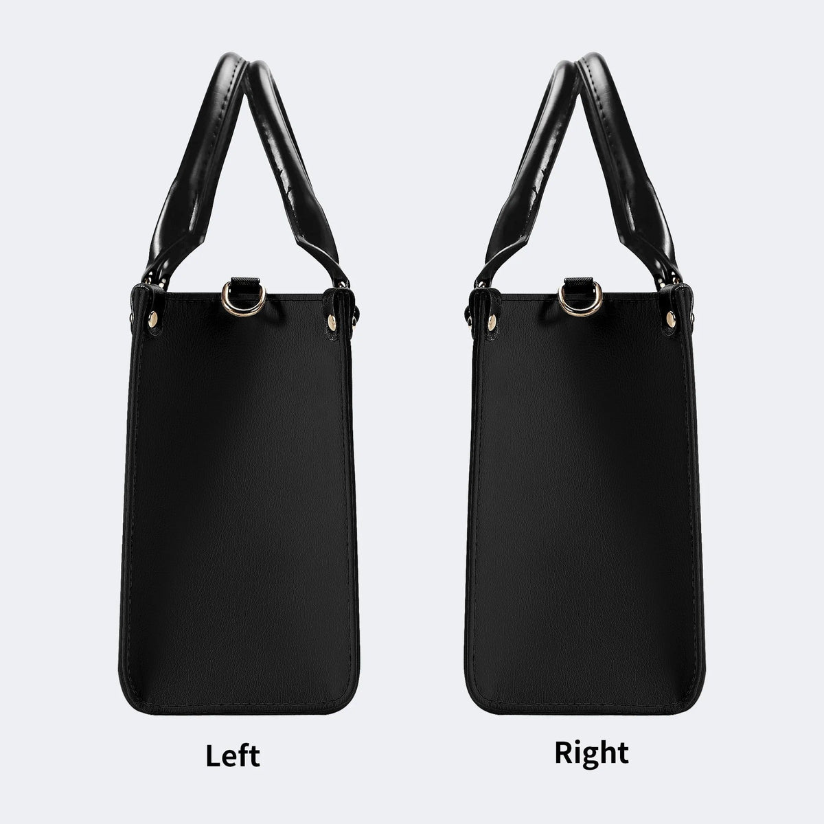 Tarot Skull Butterfly Print - Leather Handbag