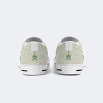 Classic Death Moth Vintage Print - Slip On Shoes