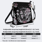 Tarot Skull Butterfly Print - Bucket Bag