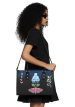 Celestial Bloom & Moth Handbag