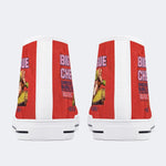 Shredded Bubble Gum Unisex Classic - High Top Canvas