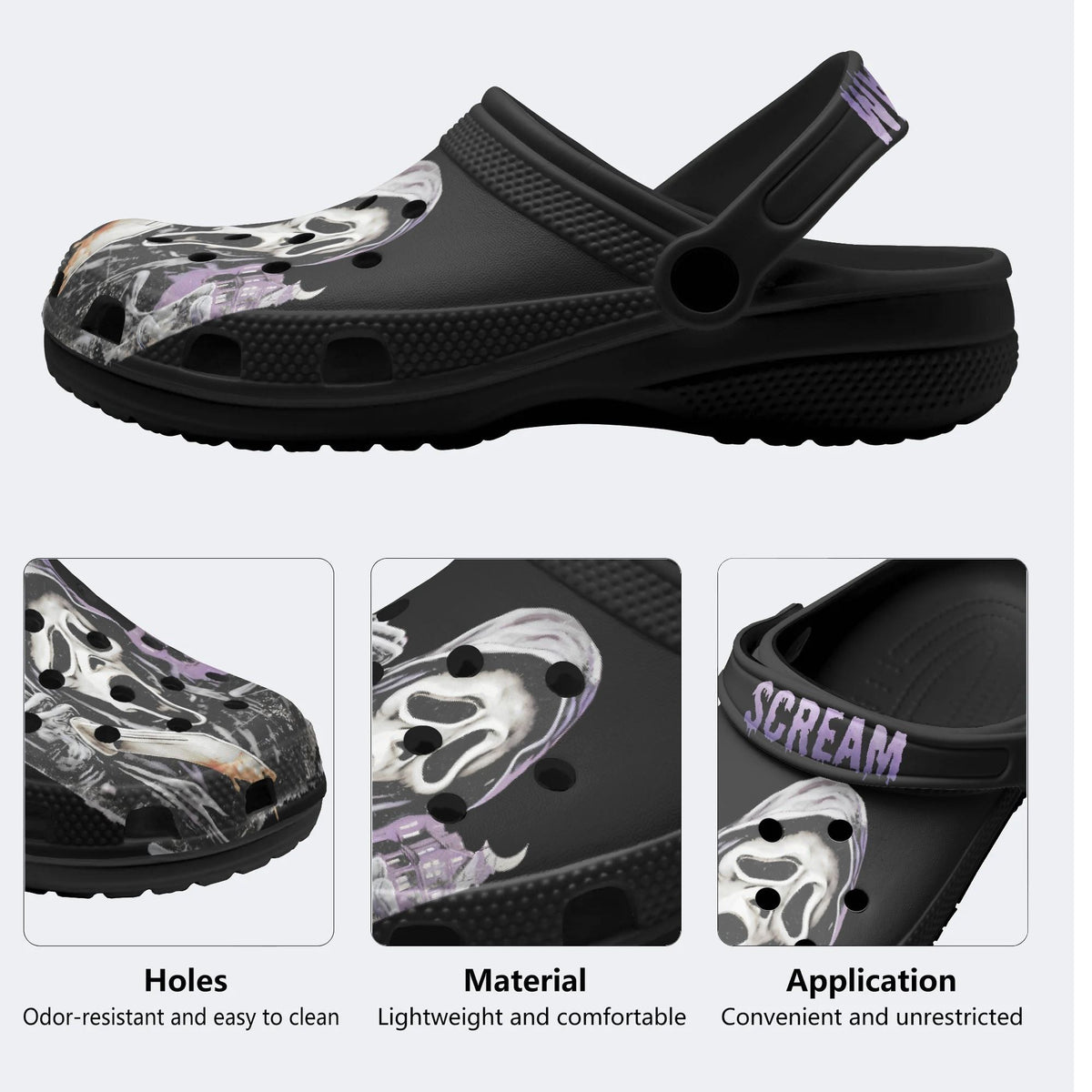 Horror Ghostface - Slippers/Sandals
