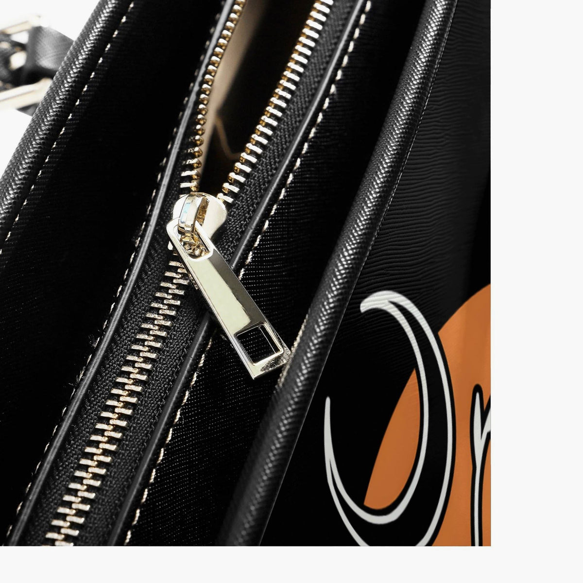 Death Moth Vintage Print - Leather Shoulder Bag