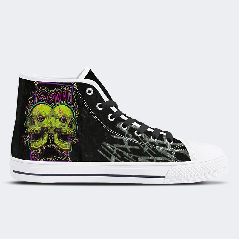 Unisex Horror Print - High Top Canvas
