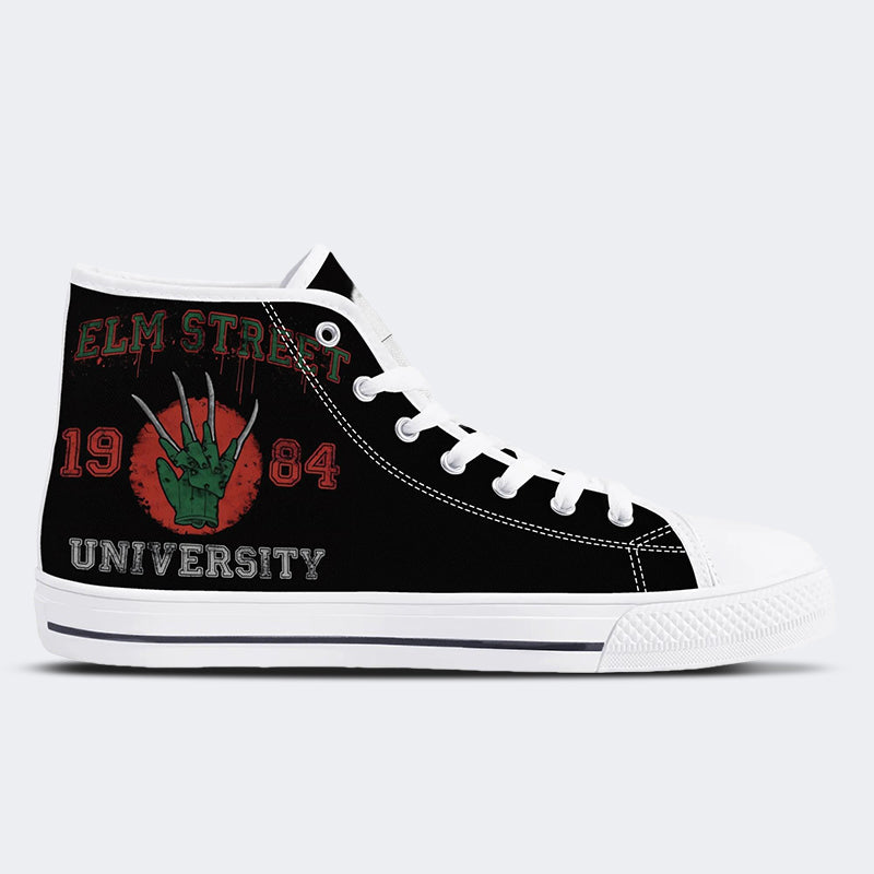 Unisex Horror Print - High Top Canvas