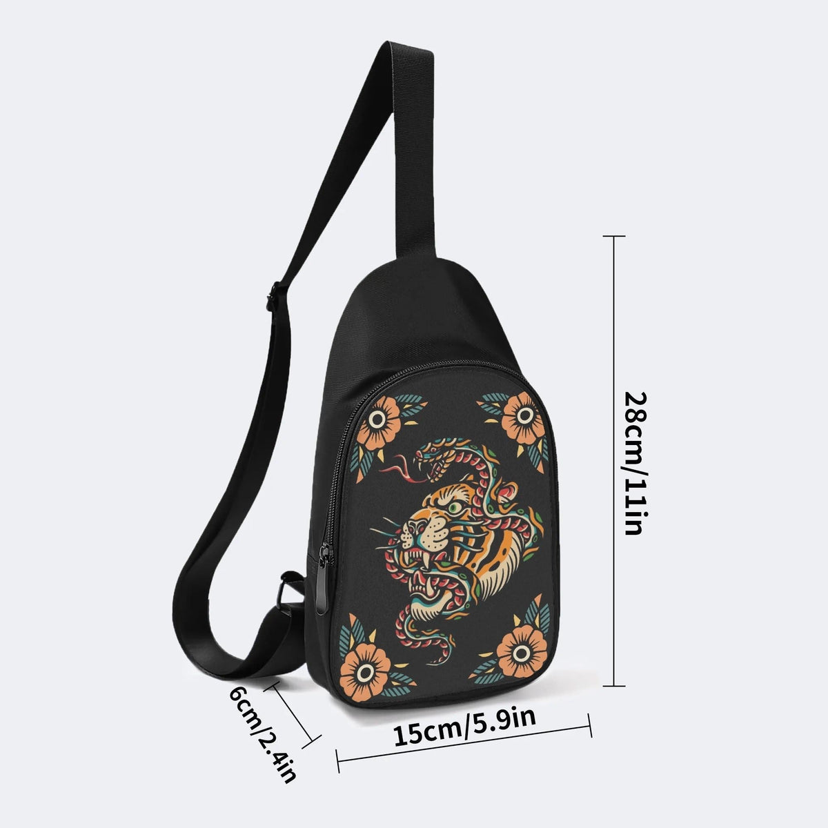 Tiger Art Print - Chest Bag