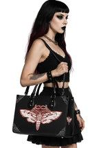 Cursed Moth Ritual Handbag