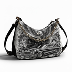 Wings of Authority- Leather Crossbody Bag