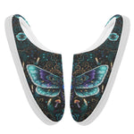 Gemstone Illusion Moth Fleece-Lined Slippers