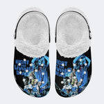 Night Of The Living Dead - Fur Lined Slippers/Sandals