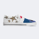 Unisex Vintage Jaws - Slip On Shoes