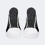 Surreal Death Moth&Skull - High Top Canvas