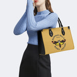Body Lotion Surreal Death Moth - Leather Handbag