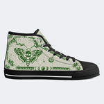 Classic Death Moth Vintage Print - High Top Canvas