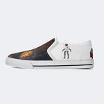 Strange Thing Print - Slip On Shoes