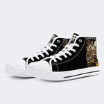 Unisex Hallwoeen Horror Print - High Top Canvas