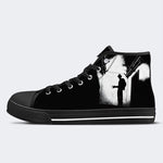Unisex Horror Print - High Top Canvas