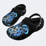 Night Of The Living Dead - Fur Lined Slippers/Sandals