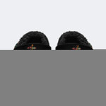 Heart Art Print - Fur Lined Slippers/Sandals
