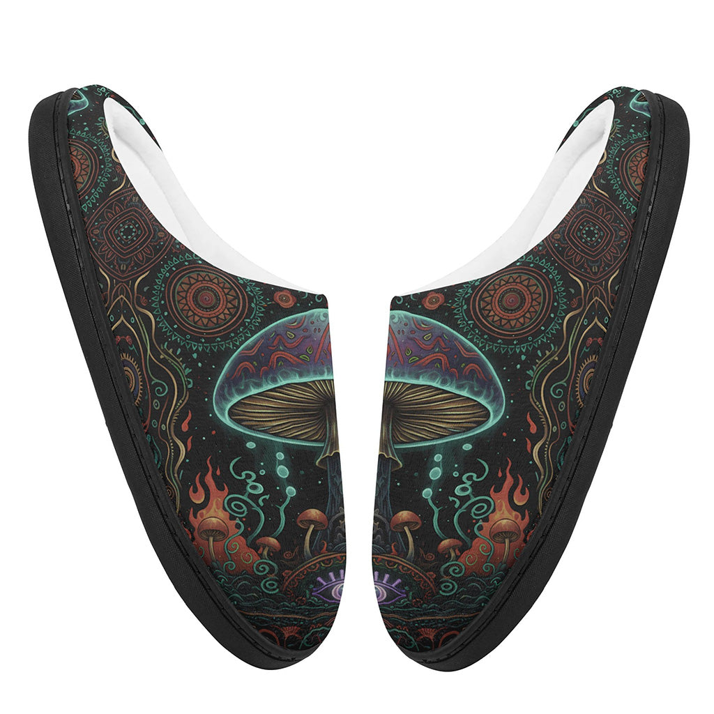 Enchanted Spore Fleece-Lined Slippers