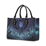 Ravenfall Nocturne - Leather Handbag