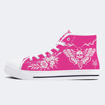 Classic Death Moth Vintage Print - High Top Canvas