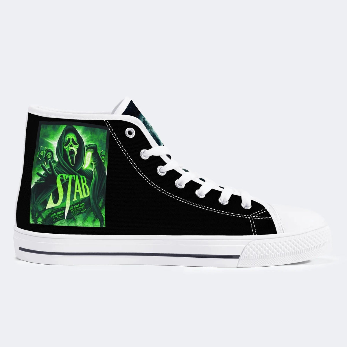 Unisex Horror Print - High Top Canvas