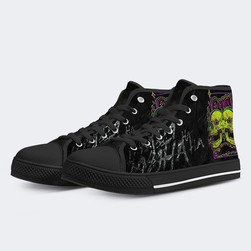 Unisex Horror Print - High Top Canvas