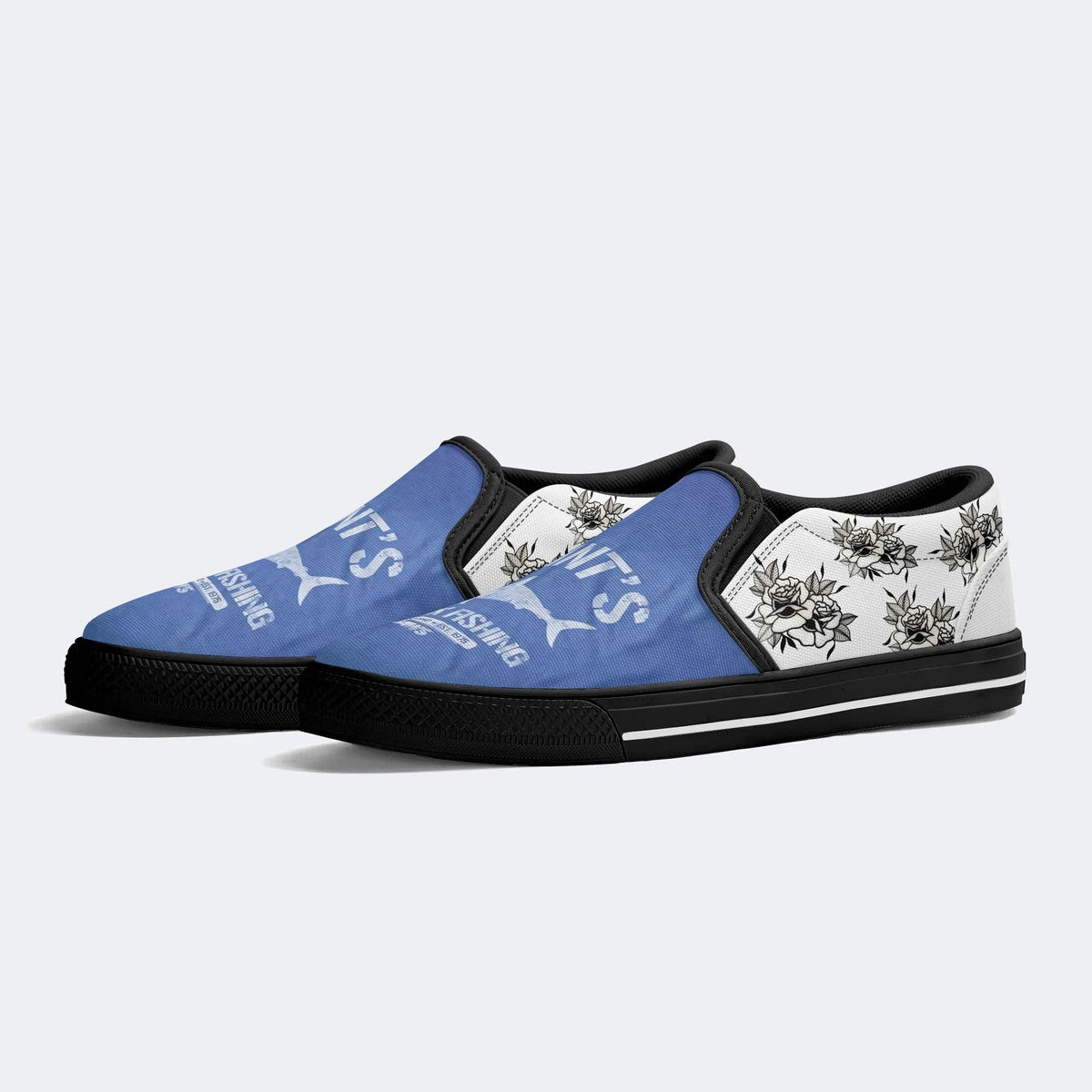 Quint's Shark Fishing Jaws Retro - Slip On Shoes