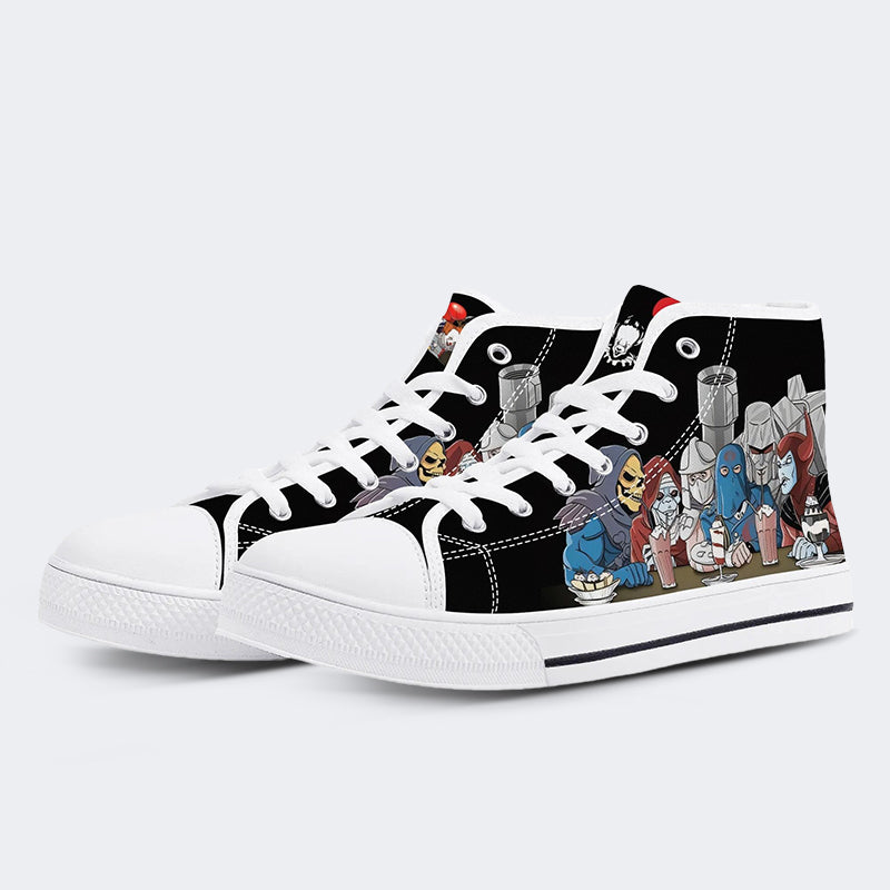 Unisex Horror Print - High Top Canvas