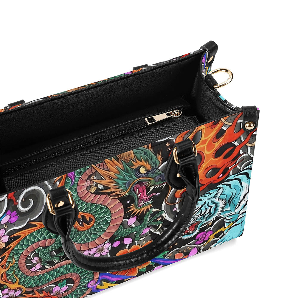 Stormbound Dragon - Leather Handbag
