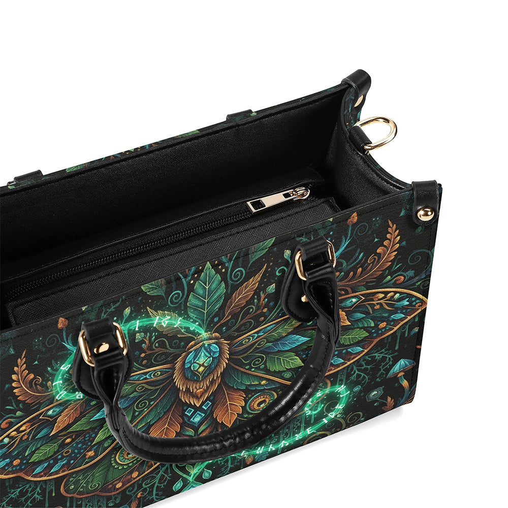 Verdant Dream - Leather Handbag