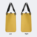 Rancid Skull Print - Leather Handbag