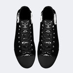 Zero Skull Art Classic Print - High Top Canvas