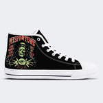 Unisex Halloween Skull Print - High Top Canvas