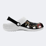 Horror Ghostface Art Print- Fur Lined Slippers/Sandals