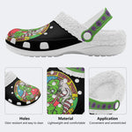 Join The Tromaville Clean Up Crew - Fur Lined Slippers/Sandals