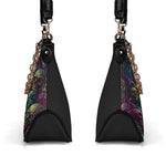 Underwater Skull Tunnel - Leather Crossbody Bag