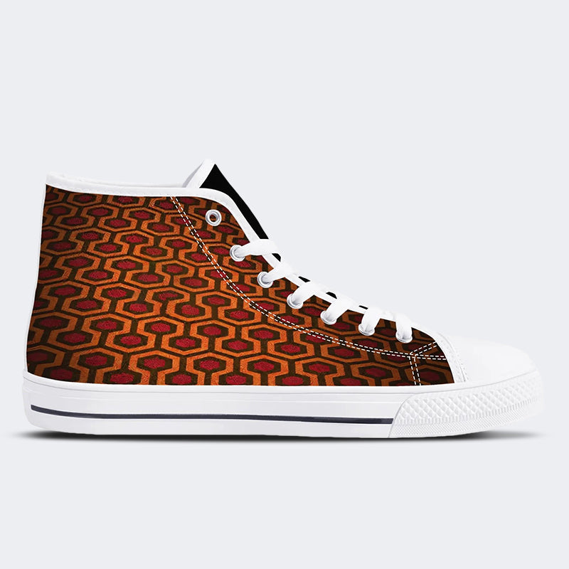 Unisex Horror Print - High Top Canvas