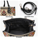 Eyes & Death Moth - Leather Handbag