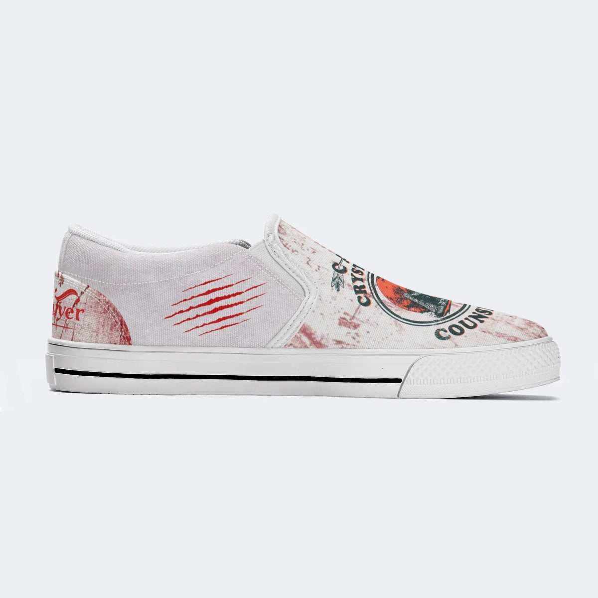 Bloody Camp Crystal Lake Counselor Unisex - Slip On Shoes