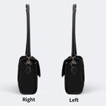 Traditional Bats Print - Leather Satchel Bag