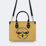 Body Lotion Surreal Death Moth - Leather Handbag